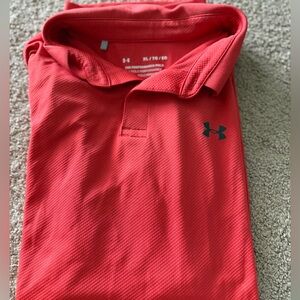 Under Armour Men's Bold Red Polo Shirt